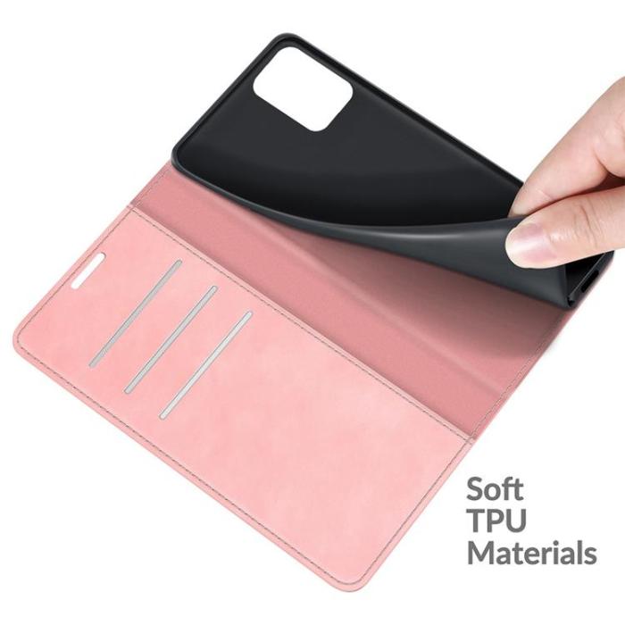 A-One Brand - Skin Touch Läder Fodral Xiaomi 11T / 11T Pro - Rosa