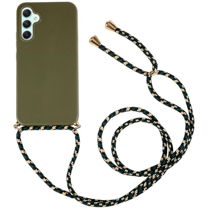 OEM - Mobilskal för Samsung Galaxy S26 Biologiskt nedbrytbar TPU - Armégrön