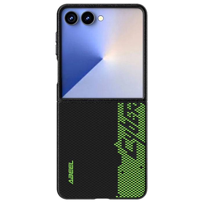 ABEEL - Abeel Galaxy Z Flip 7 Mobilskal MagSafe Printed Lader