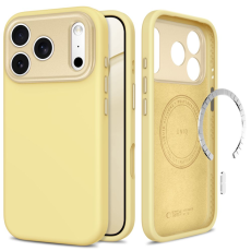 Tech-Protect - Tech-Protect Mobilskal F&ouml;r iPhone 17 Pro/18 Pro Magsafe Uniq CC - Mellow Gul
