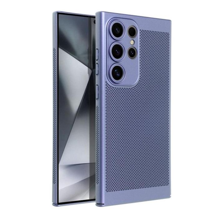 OEM - Galaxy S24 Ultra Mobilskal Breezy - Blå