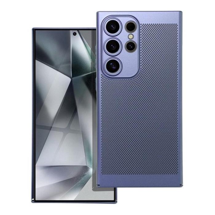 OEM - Galaxy S24 Ultra Mobilskal Breezy - Blå