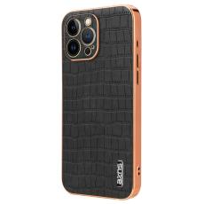 AZNS - AZNS iPhone 14 Pro Max Fodral KonstL&auml;der - Svart