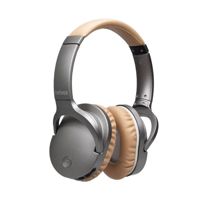 Denver - Denver Bluetooth Hörlurar Med Noise Reduction - Sand