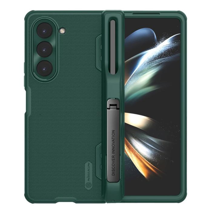 Nillkin - NILLKIN Super Frosted Shield Fold Samsung Galaxy Z Fold5 Fodral Grön