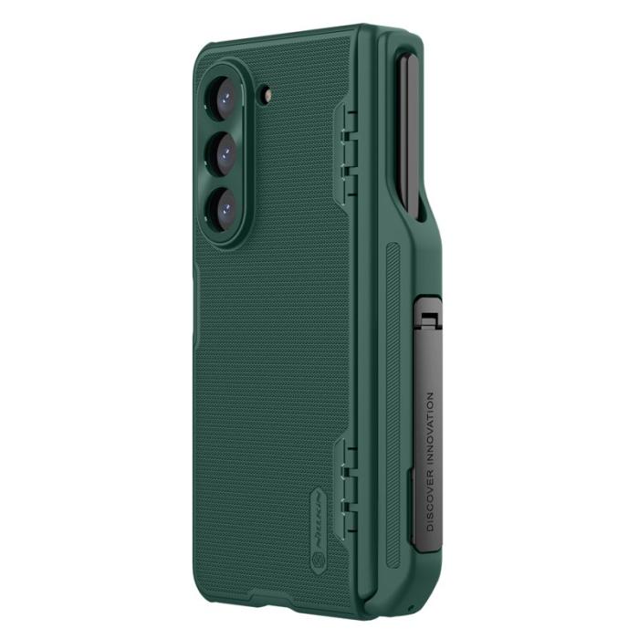 Nillkin - NILLKIN Super Frosted Shield Fold Samsung Galaxy Z Fold5 Fodral Grön