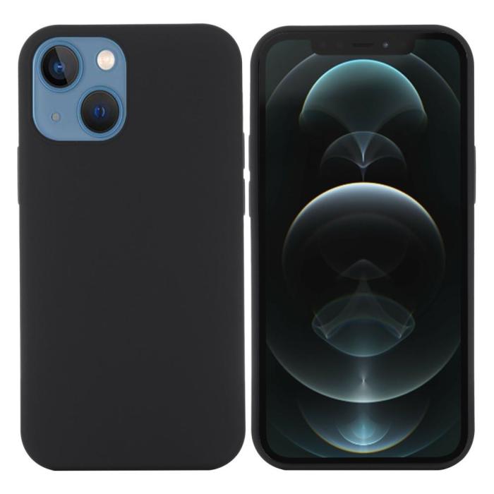 A-One Brand - MagSafe Liquid Silicone Skal iPhone 13 - Svart