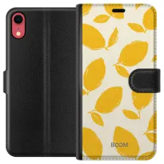Gustaf - Pl&aring;nboksfodral till Apple iPhone XR med Lemon Breeze
