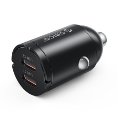 ORICO - ORICO MiniRing Billaddare 30W 2x USB-C - Svart