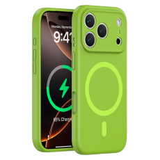 A-One Brand - iPhone 17 Pro Mobiskal MagSafe Precision Fit - Senapsgrön
