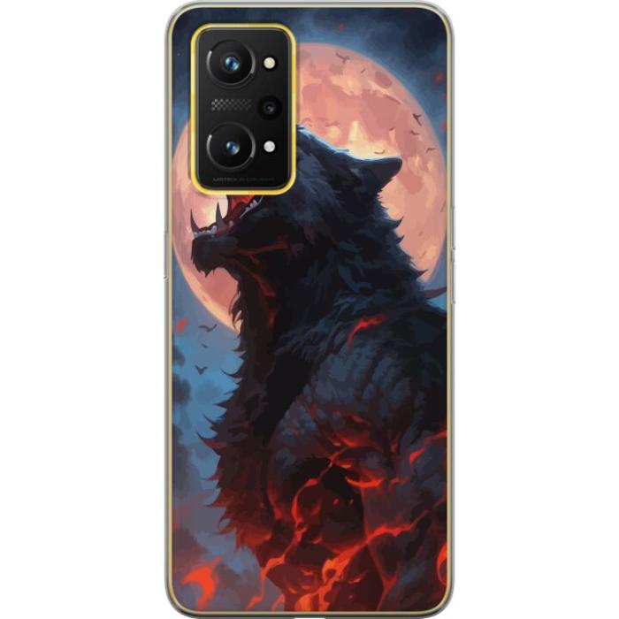 iSecrets - Mobilskal till Realme GT Neo 3T med Ylande varg