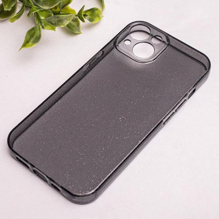 OEM - iPhone 15 Skal Shine Rökfärgat Skyddsfodral