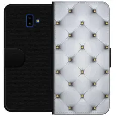 Gustaf - Pl&aring;nboksfodral till Samsung Galaxy J6+ med Fancy