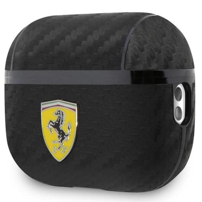 Ferrari - Ferrari AirPods Pro 2 Skal On Track PU Carbon - Svart