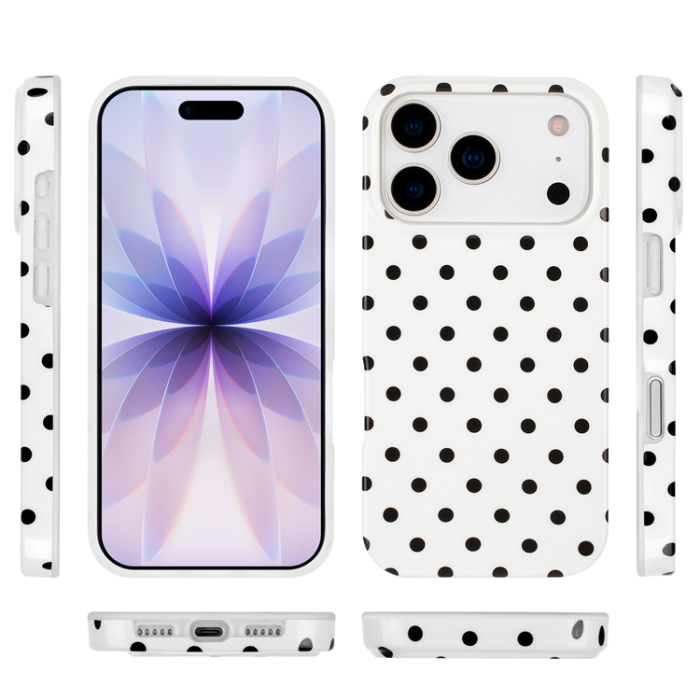A-One Brand - iPhone 17 Pro Max Mobilskal Dot Design Imd Tpu