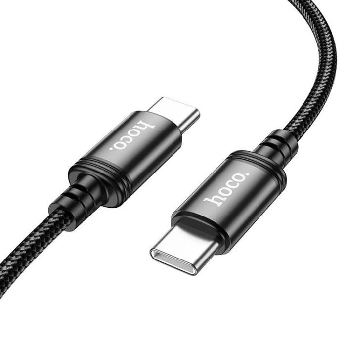 Hoco - HOCO USB-C till USB-C Kabel PD 3A 60W X91 3 m - Svart