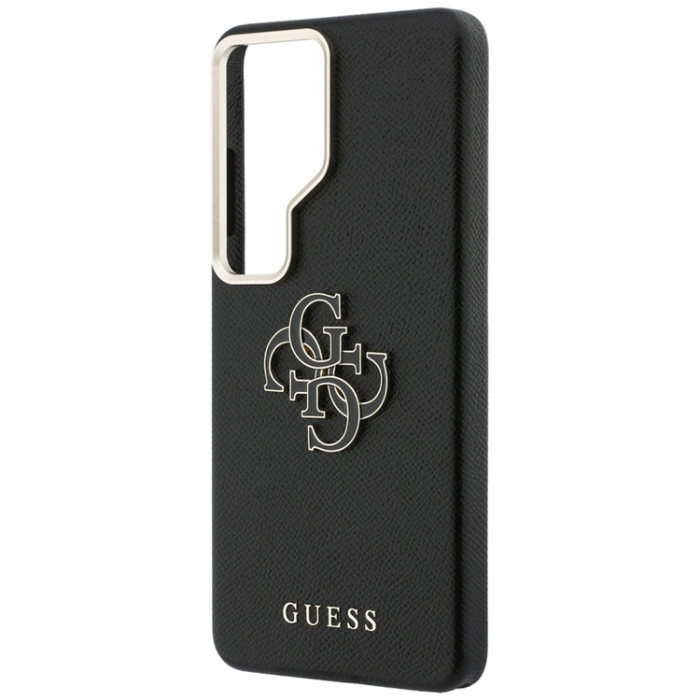 Guess - Guess Mobilskal För Galaxy S26 Ultra MagSafe Grained Big 4G Metal Logo