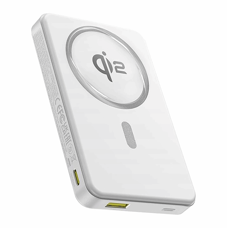 Baseus Qi2 MagSafe Powerbank 10000mAh Airpow II 22.5W - Vit (Vit) | 505295 | AlltMobil