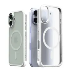 Araree - Araree iPhone 16 Mobilskal MagSafe Duple M Armor - Vit