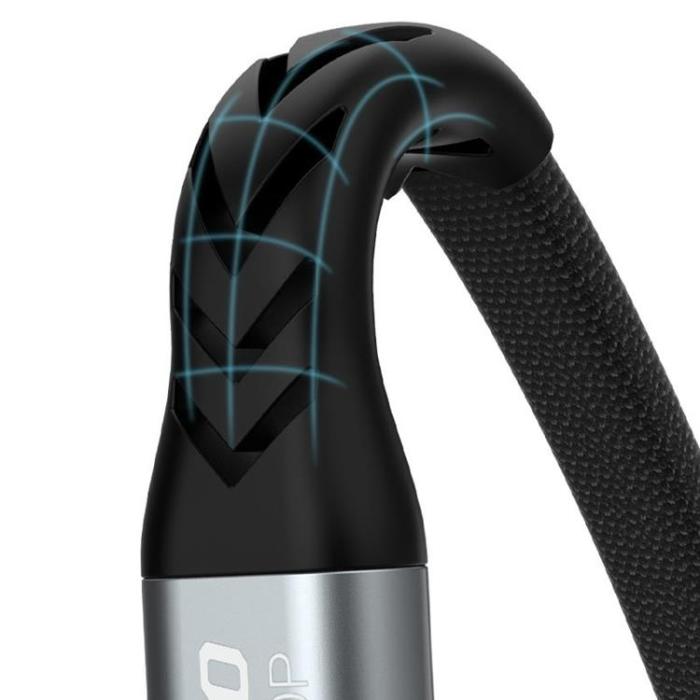 Dudao - Dudao USB USB-C till USB-C kabel PD 100W 0.23m - Svart