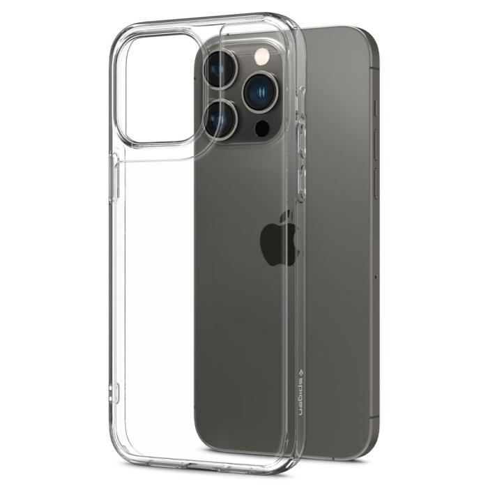 UTGATT - Spigen iPhone 14 Pro Max Skal Quartz Hybrid - Crystal Clear