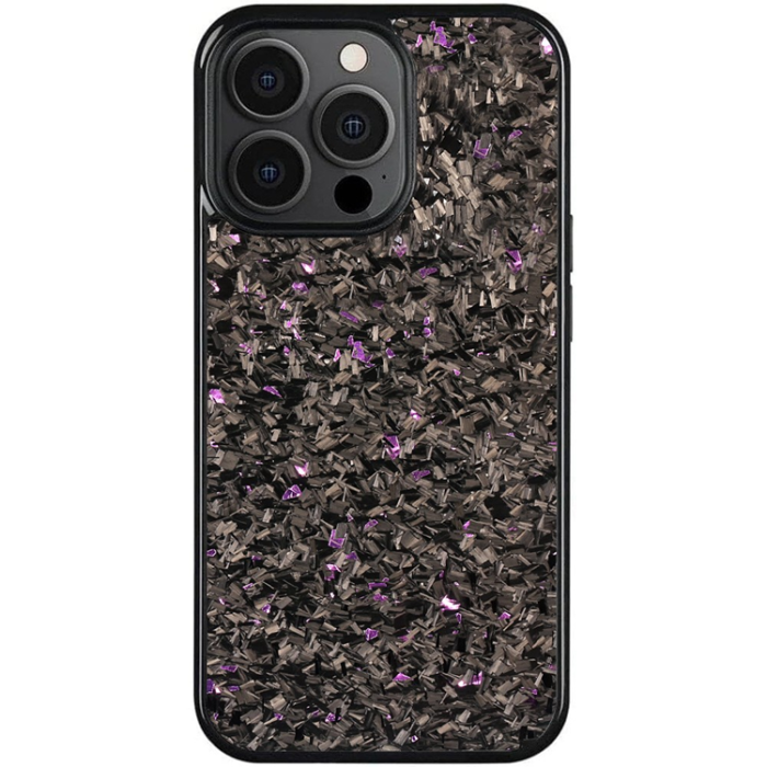 A-One Brand - iPhone 14 Pro Max Mobilskal MagSafe Aramid Fiber Forged - Lila