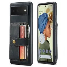 JEEHOOD - JEEHOOD Google Pixel 7 Skal Korthållare RFID - Svart