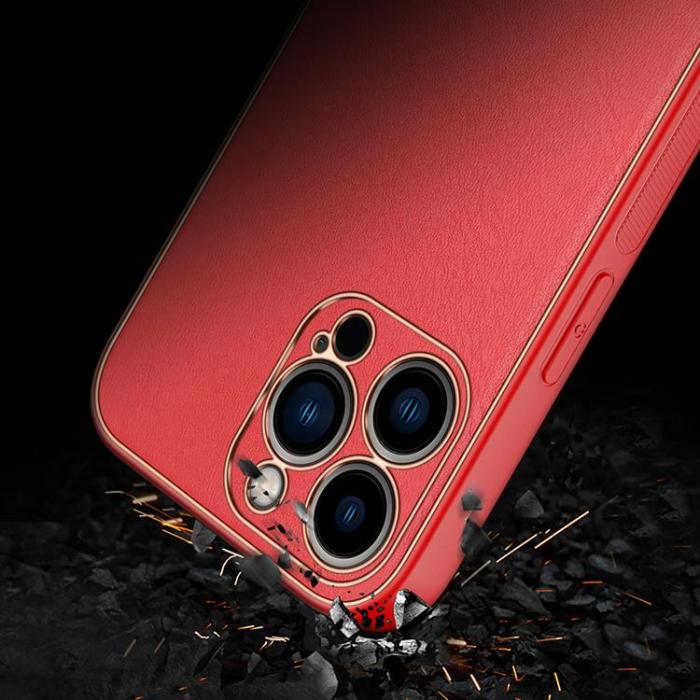 Dux Ducis - Dux Ducis Yolo Elegant Skal iPhone 13 Pro Max - Röd
