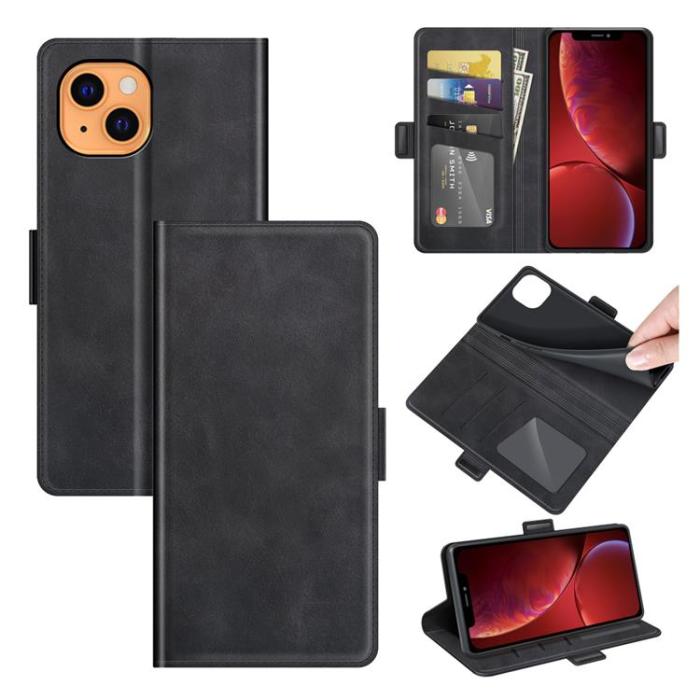 OEM - Flip Plånboksfodral till iPhone 13 mini - Svart