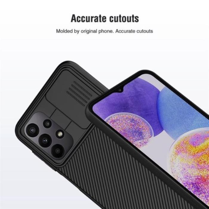 Nillkin - Nillkin Galaxy A23 5G/4G Mobilskal Camshield - Svart