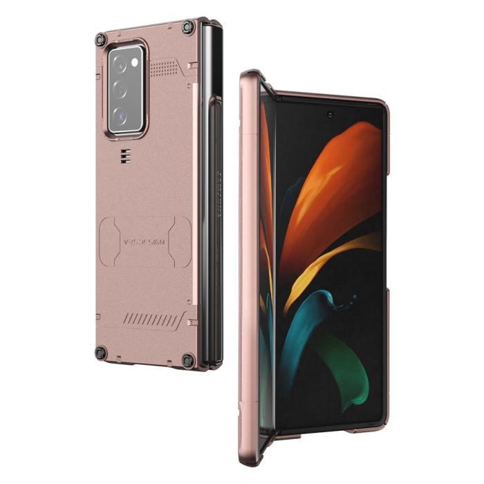 UTGATT4 - VRS DESIGN | Hard Drop Active Skal Galaxy Z Fold 2 - Mystic Bronze