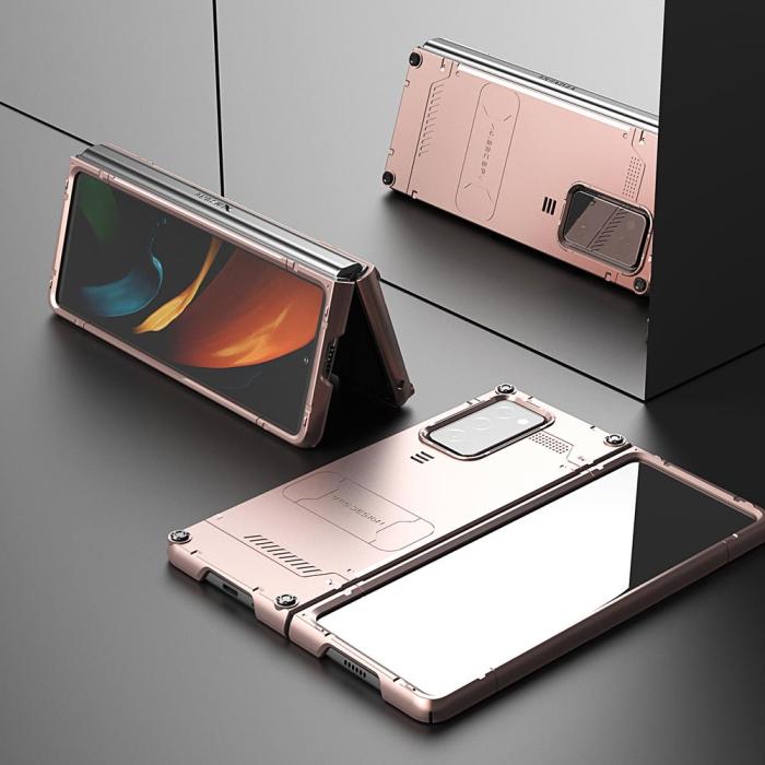 UTGATT4 - VRS DESIGN | Hard Drop Active Skal Galaxy Z Fold 2 - Mystic Bronze
