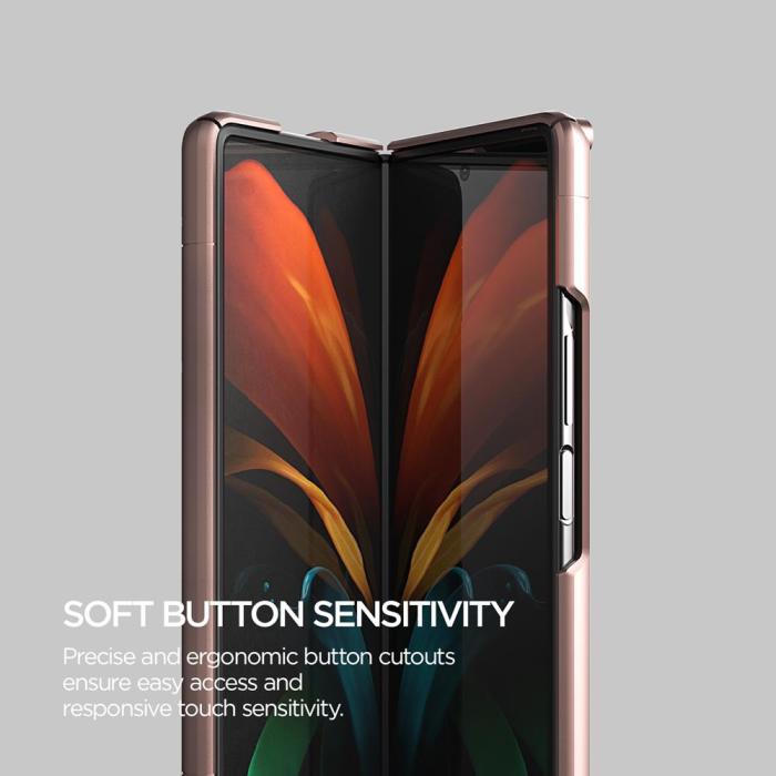 UTGATT4 - VRS DESIGN | Hard Drop Active Skal Galaxy Z Fold 2 - Mystic Bronze