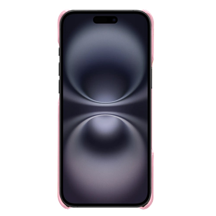 A-One Brand - iPhone 17 Mobilskal Korthållare Dual - Roséguld