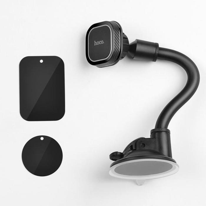 Hoco - Hoco Magnetisk Bilhållare för Vindruta/Mittkonsol CA55 - Svart