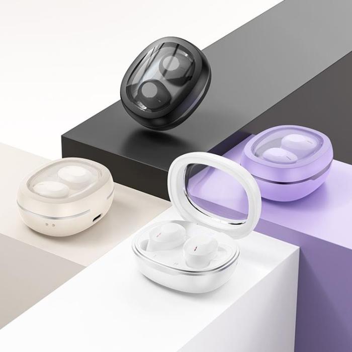 Hoco - Hoco TWS In-Ear Hörlurar Bluetooth EQ3 - Milky Vit