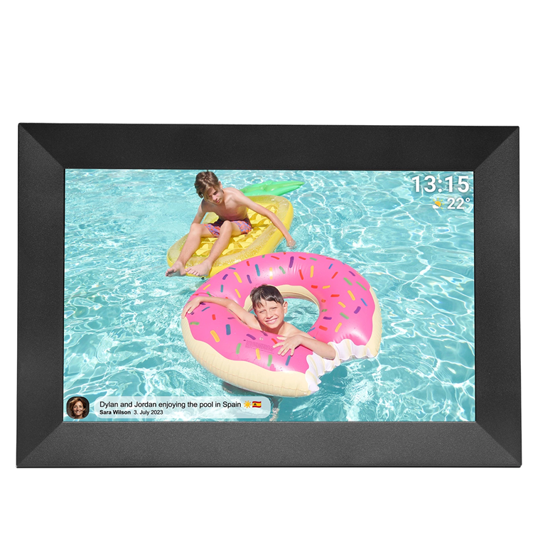 Denver Digital Fotoram 10.1"""" 16GB Frameo PFF-1024B - Svart | 264 | AlltMobil