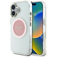 Guess - Guess Mobilskal till iPhone 16 MagSafe IML Colored Circle