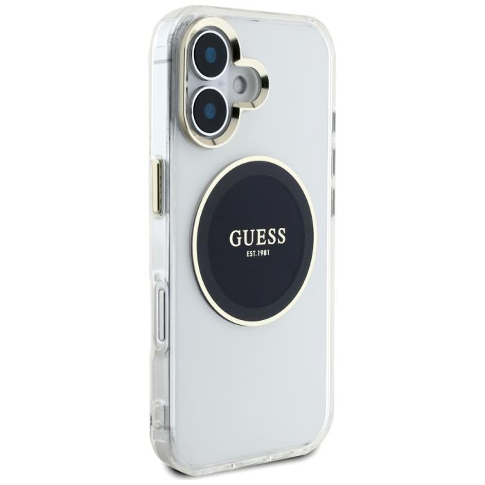 Guess - Guess Mobilskal till iPhone 16 MagSafe IML Colored Circle