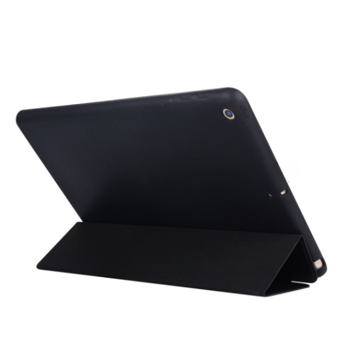 A-One Brand - iPad 10.2 (2019/2020/2021) Fodral Trifold Silikon - Svart