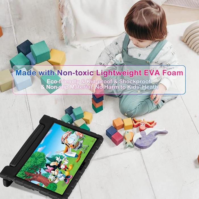 A-One Brand - Galaxy Tab A8 10.5 (2021) Skal EVA Kickstand - Svart