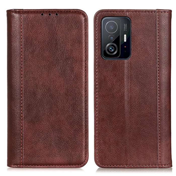 Taltech - Xiaomi 11T/11T Pro Plånboksfodral - Brun