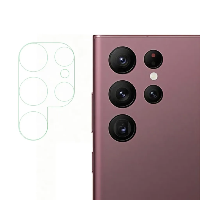 Zagg - Galaxy S23 Ultra Kameralinsskydd i Härdat glas