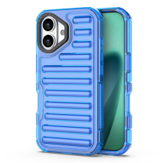 A-One Brand - iPhone 17 Mobilskal Stripe Design Detachable - Blå