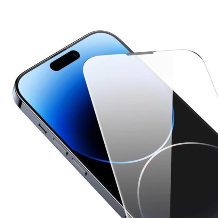 BASEUS - Baseus iPhone 14 Pro Max Härdat Glas Skärmskydd