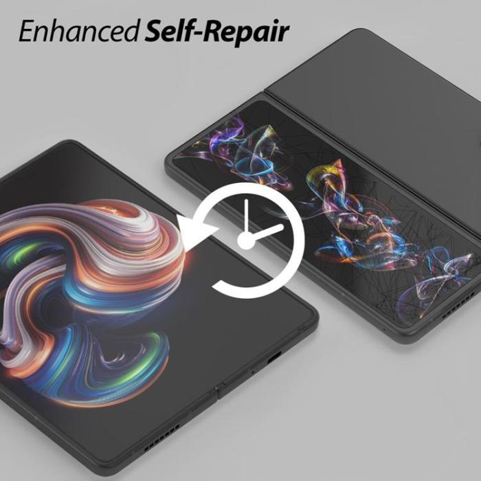 UTGATT - Whitestone Galaxy Z Fold 4 Härdat glas Full & Kameralinsskydd Premium Film