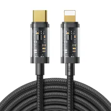Joyroom - Joyroom Type-C till Lightning Kabel 20W 2m - Svart