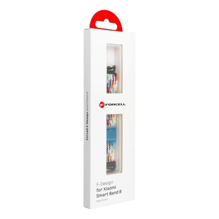 Forcell - Forcell Xiaomi Mi Band 8 Armband FX5 - Multicolor