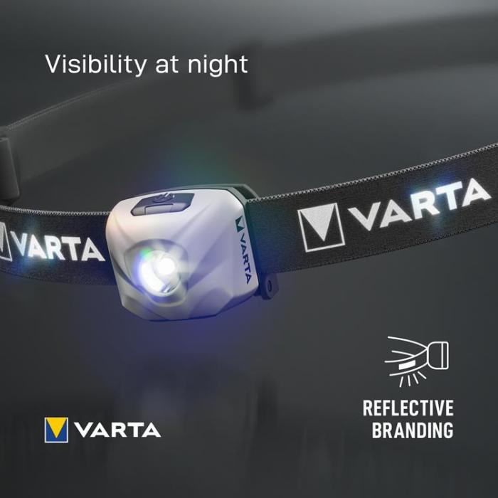 VARTA - Varta Pannlampa Outdoor Sports Ultraligh - Vit