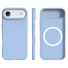 A-One Brand - iPhone 17 Air Mobilskal MagSafe Ultra Thin Silicone - Haze Blå